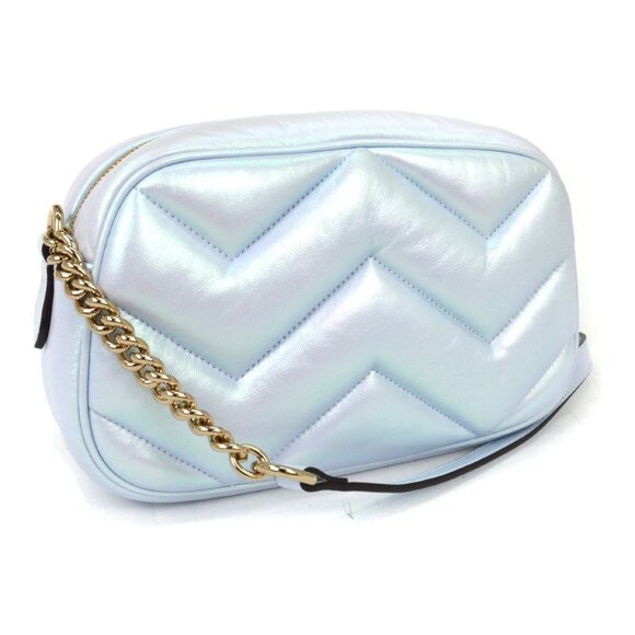 Gucci Light Blue GG Marmont Small Camera Bag 447632.520981 NQ00845 - Picture 2 of 9